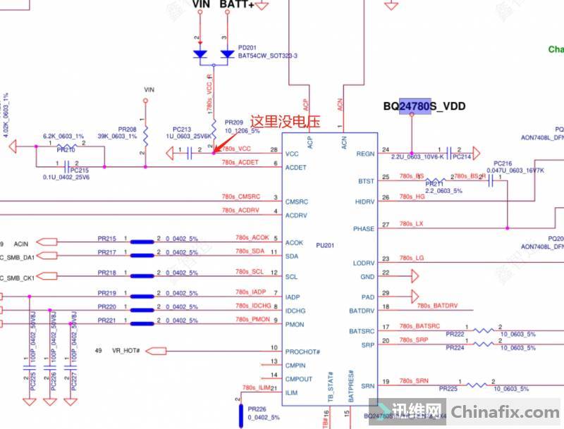 EC 收不到橋復位，導致屏幕沒有亮度開啟信號