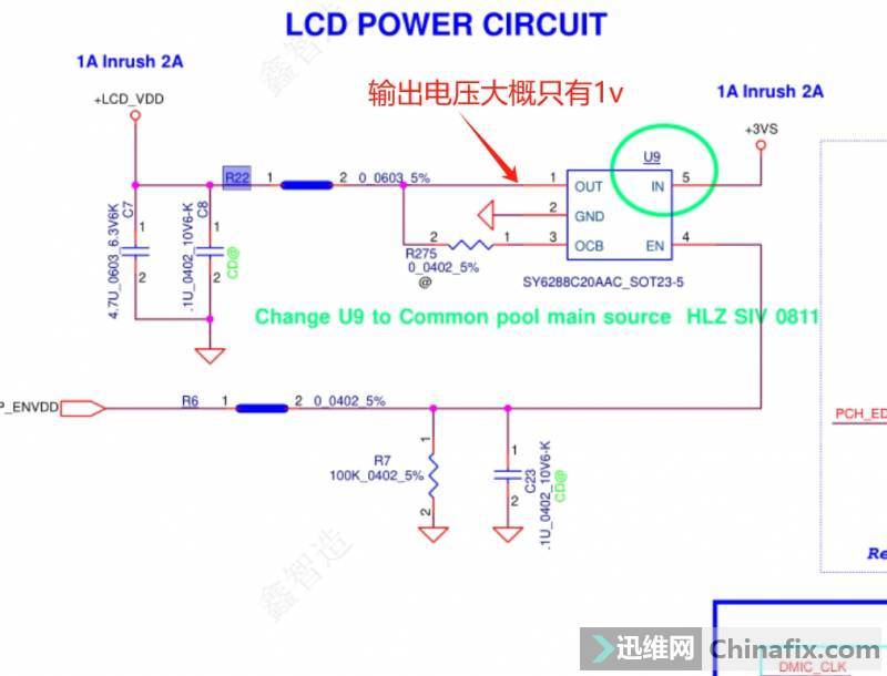 EC 收不到橋復位，導致屏幕沒有亮度開啟信號